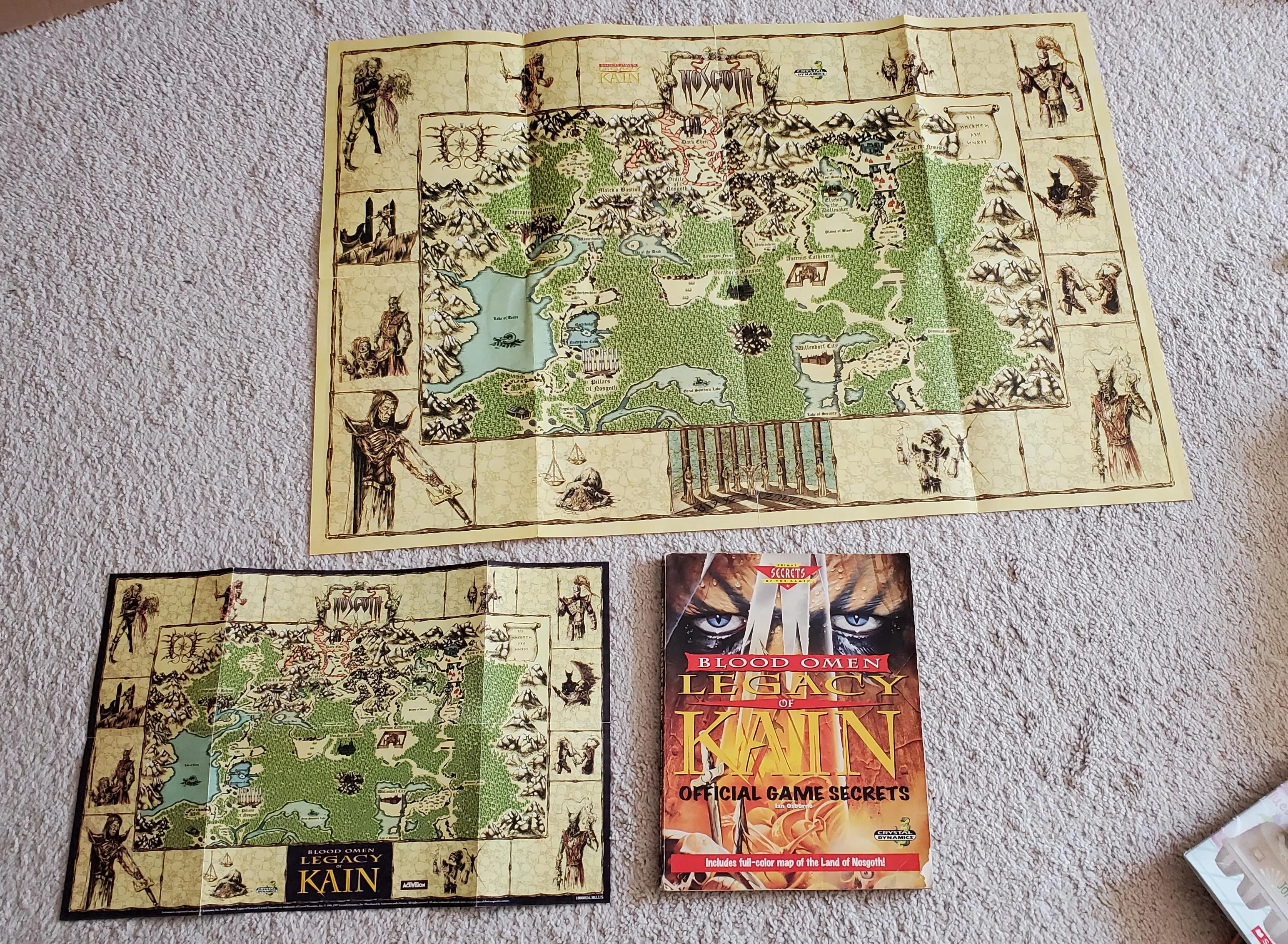 Blood Omen: Legacy of Kain - Big Box Map