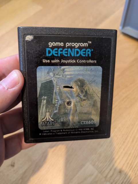 ATARI VCS Cartridge - Defender