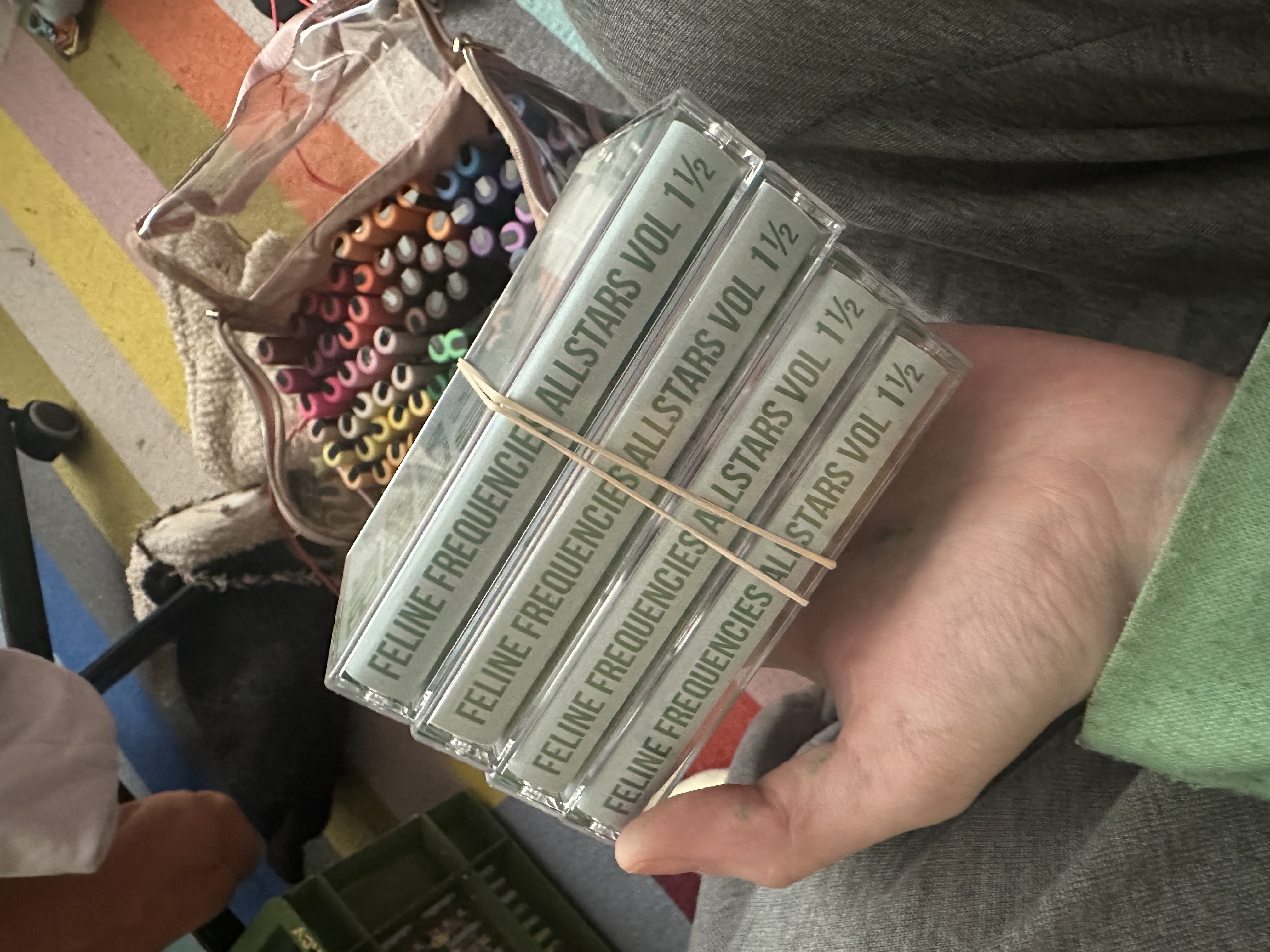 Feline Frequencies Allstars Vol. 1½ cassettes