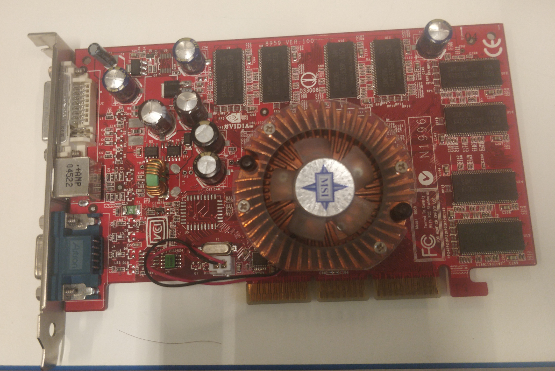 [NEEDS RECAP] nVidia GeForce FX5700LE (AGP)