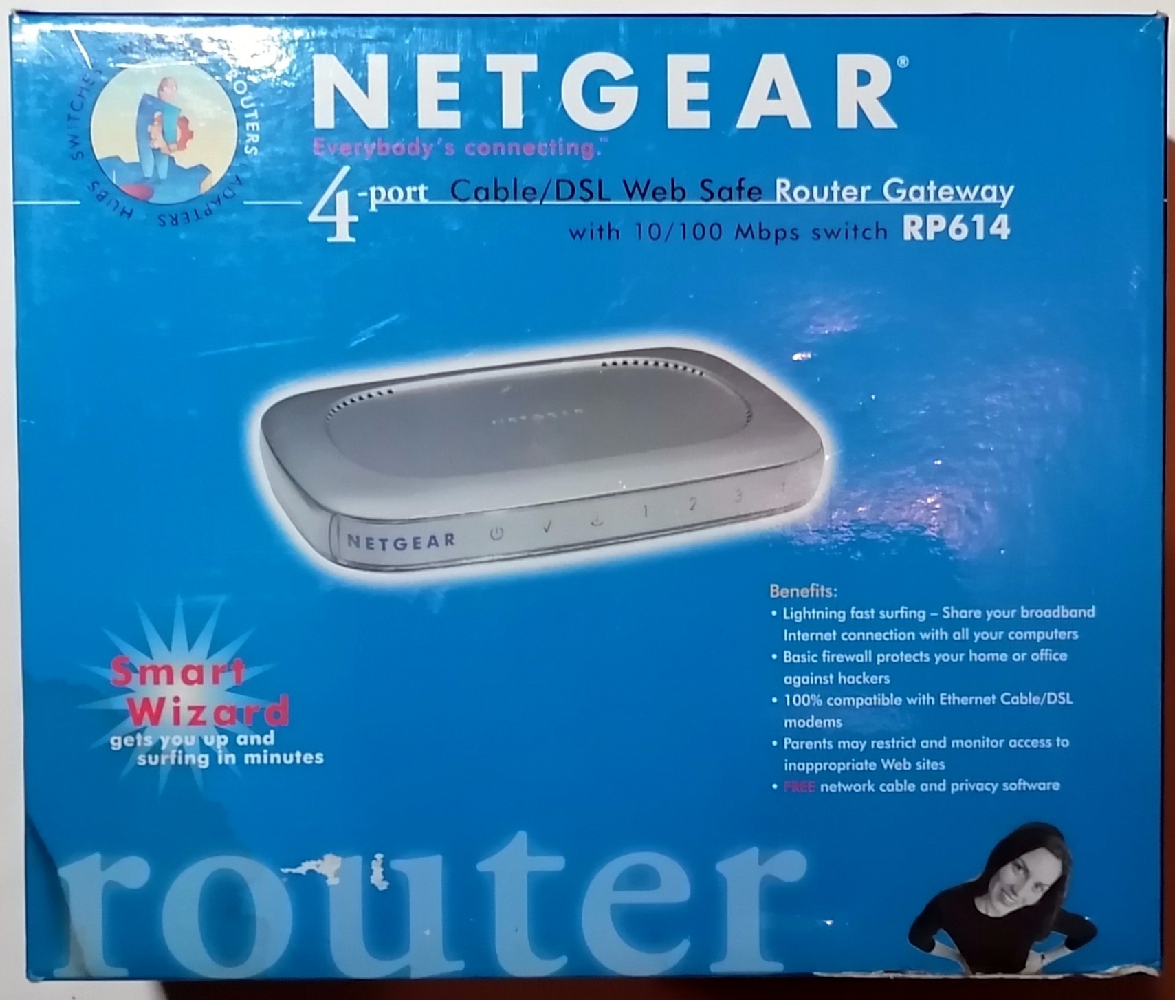 Netgear Router RP614 (4-PORT)